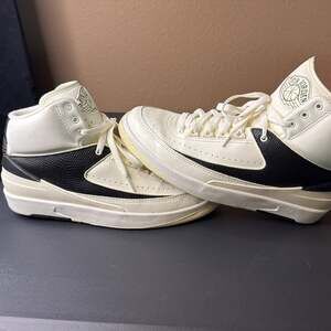 Nike Air Jordan 2 Retro Sail Coconut Milk Black Women's Shoes